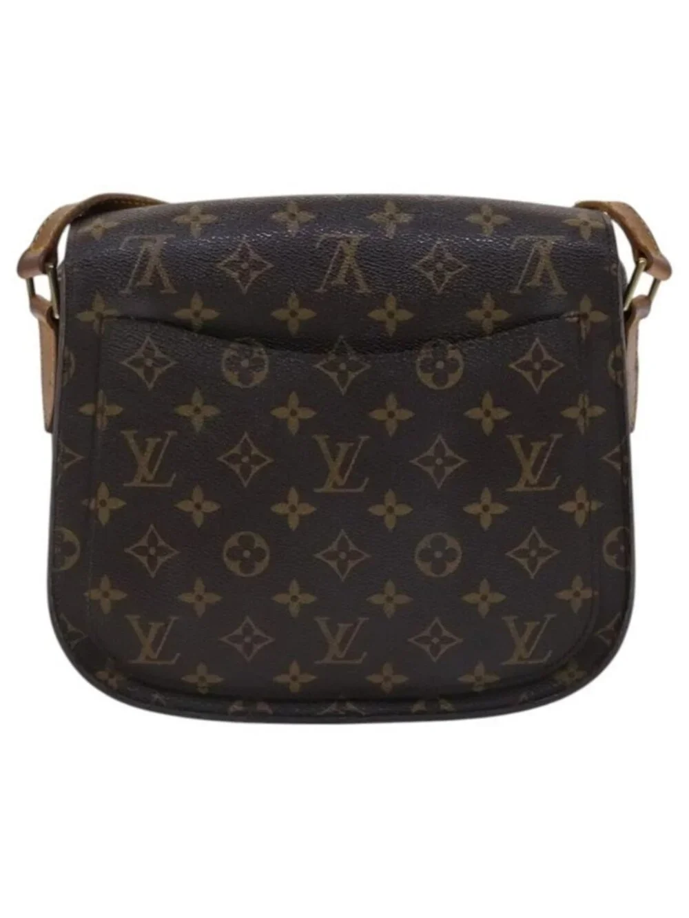 Authentic LOUIS VUITTON Monogram Saint Cloud GM Shoulder Bag M51242 LV
